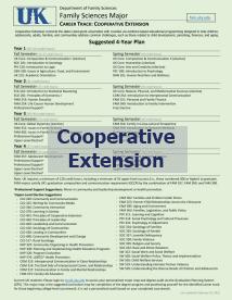 FAM Career Tracksheet: Cooperative Extension